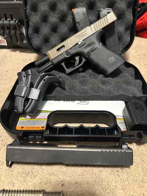 Glock G19 Gen 4 TRYBE slide
