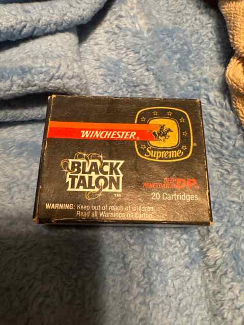 Winchester Black Talon 147 Gr. SXT