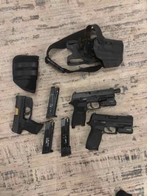 Sig P320 and Sig P365