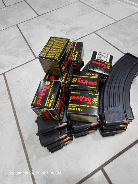 7.62 with 10 ak mags