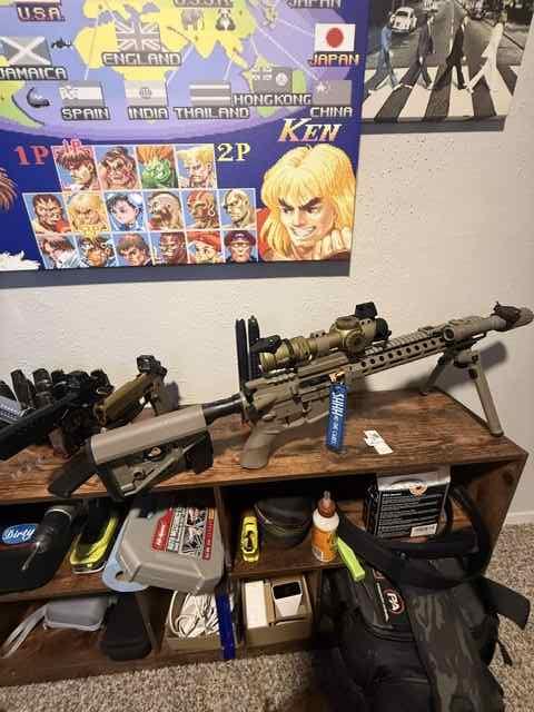 LaRue LT-15, Prodigy w/ Cheely Grip, &amp; MPA LOC V2