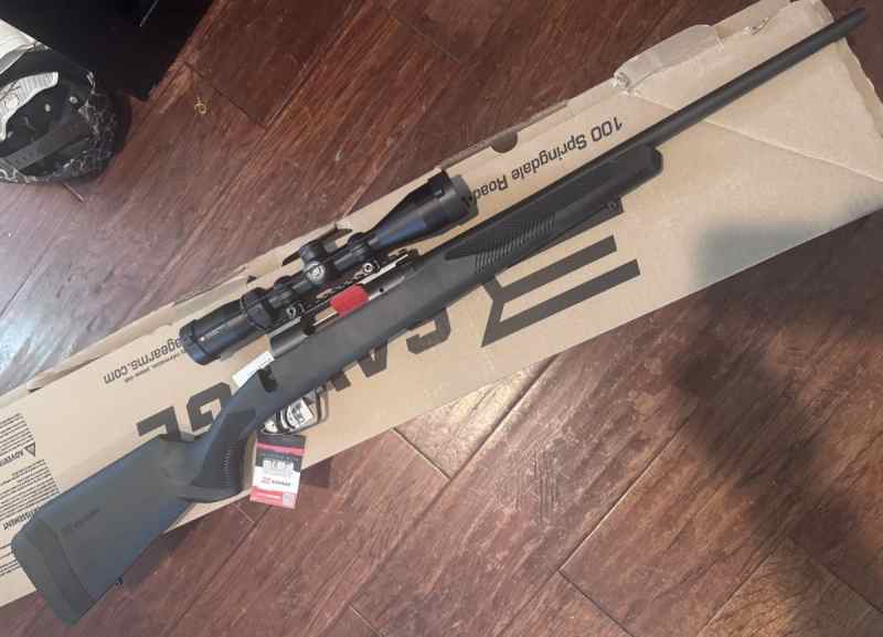 WTT/WTS BNIB Savage 110 Apex Hunter w Vortex Scope
