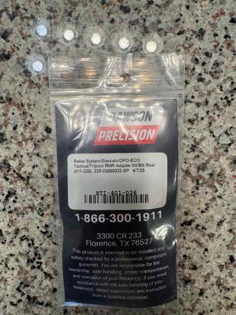 Dawson Staccato P DPO Trijicon RMR plate