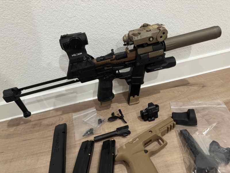 Flux Raider kit w/ HALO Rail (trade list updated)