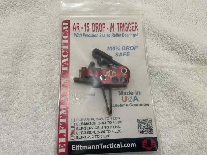 Elftmann 3 Gun Trigger - AR15