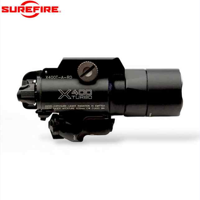 SureFire X400T-A Turbo Light w/ Red Laser 