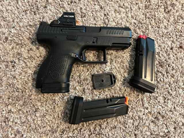 CZ P10s w/ Holosun Red Dot and Mag Extensions