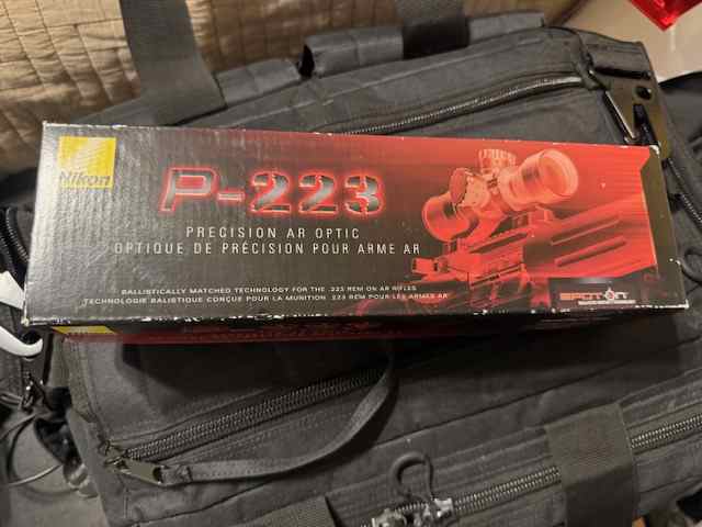 Nikon P-223 3X32 Matte BDC Carbine optic