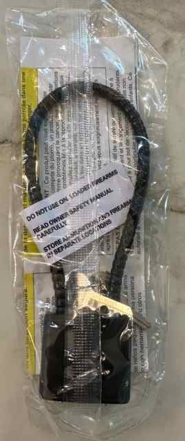 New in Package 30mm Firearm Gun Safety Cable Lock 