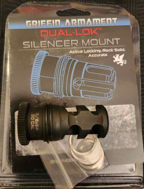 Griffin Armament Dual Lok Paladin Brake, 30 cal