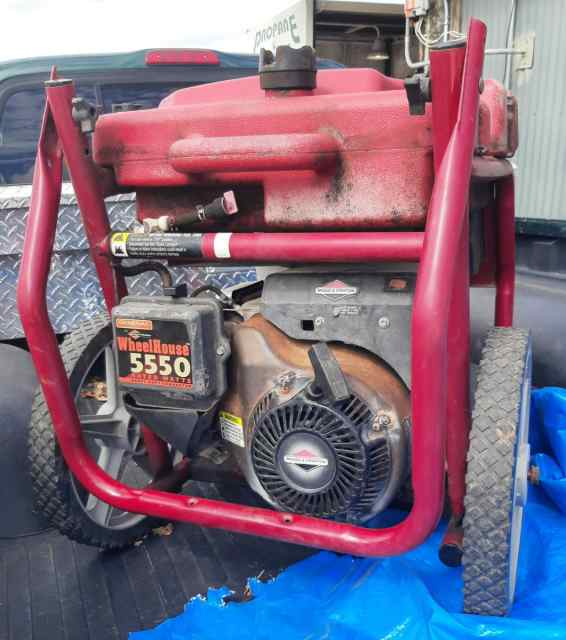 Generac 5550 Wheelhouse generator - runs VERY well