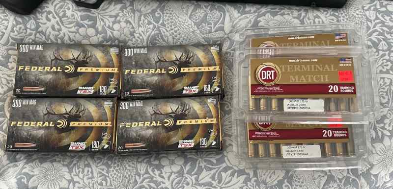 154 Rounds of 300 Win Mag Ammo