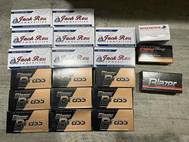 1050 rounds of .40 cal - $200.