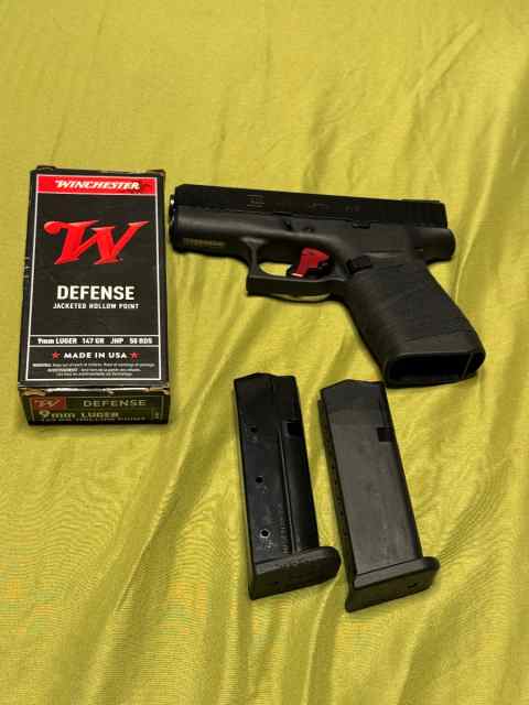 GLOCK 43x w EXTRAS