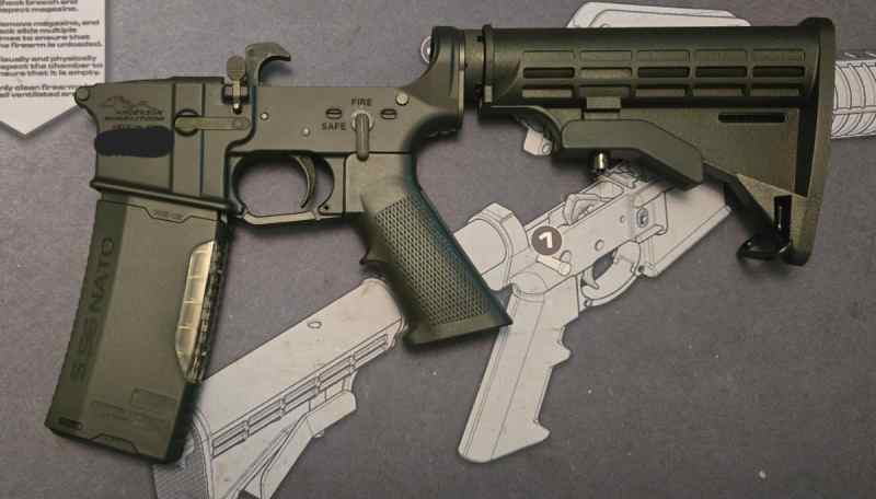 Multi-cal AR-15 lower receiver AR 15