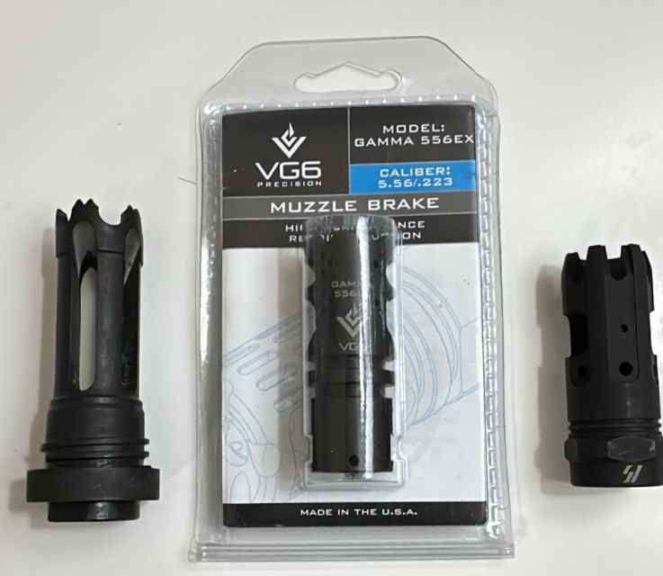 Muzzle Devices VG6 5.56 EX Mini King Comp 9mm