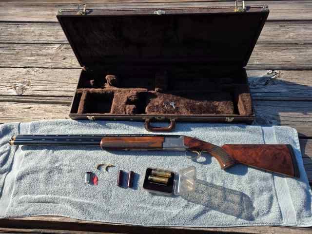 Browning Citori XS Skeet Shotgun and Reloader