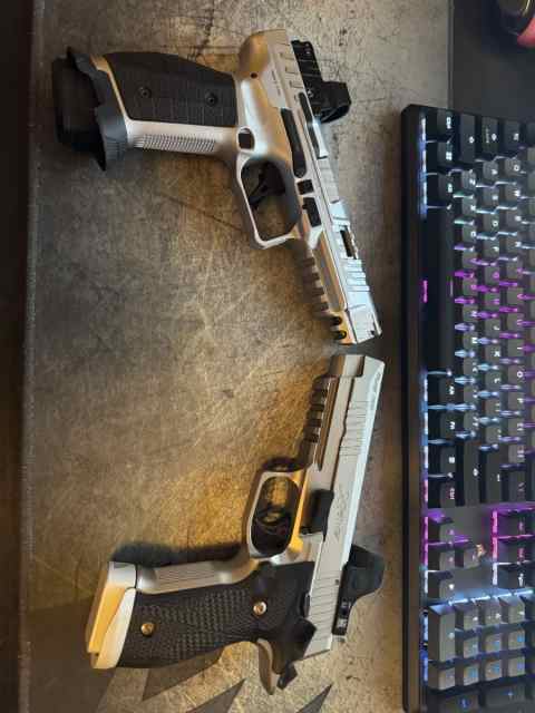 Canik Rival S – Stainless &amp; Sig Sauer P226 X5 