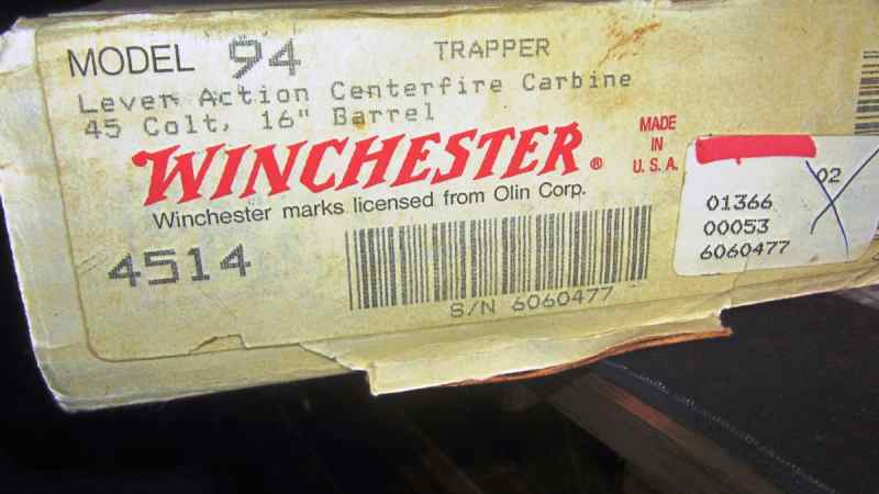 Winchester Mod 94AE Trapper .45Colt (03).JPG