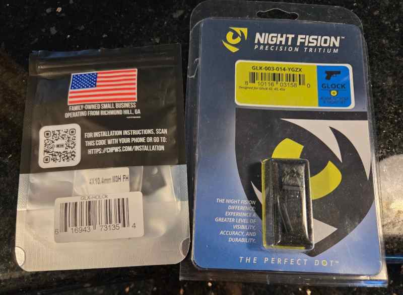 C&amp;H Holosun K plate &amp; supp height sight G43