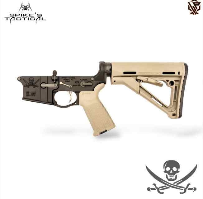 Spike’s Tactical Calico Jack Complete Lower Receiver FDE