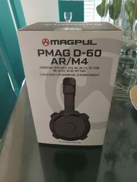 MAGPUL D-60 AR/M4 60round drum 556/223