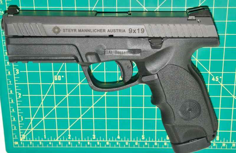 Steyr L9 A1 9mm Pistol