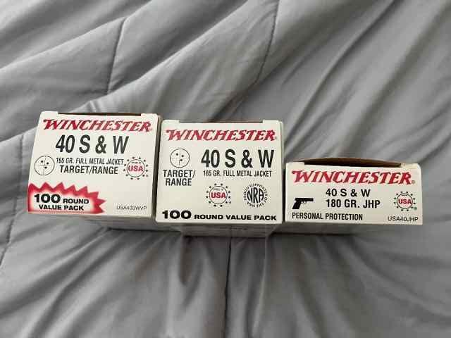 .40 ammo trade for 9mm