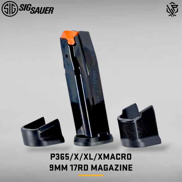 Sig Sauer P365-XMACRO Pistol Magazine - Black