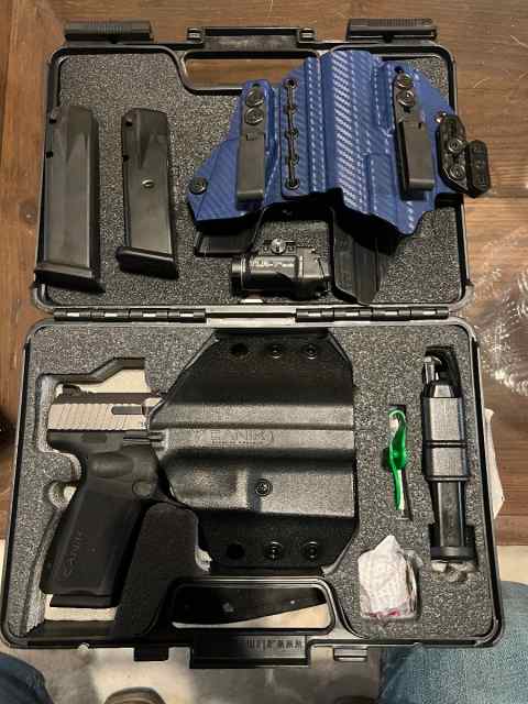 Canik TP9SF Elite with Tier1Concealed IWB Holster