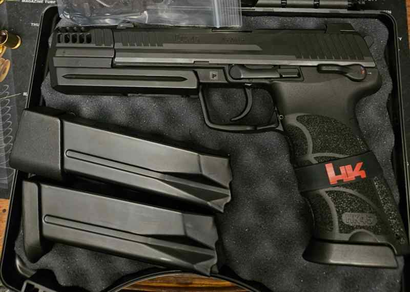 Heckler Koch Hk45 Match MK24 Combat Assault Pistol