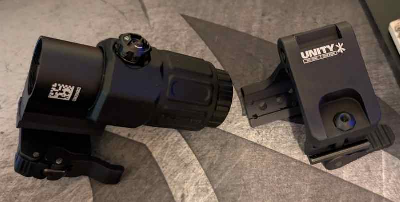 Eotech G33 Magnifier w/ NIB Unity FTC Mount
