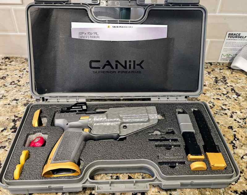 Canik SFX Rival with a Lot of Accessories