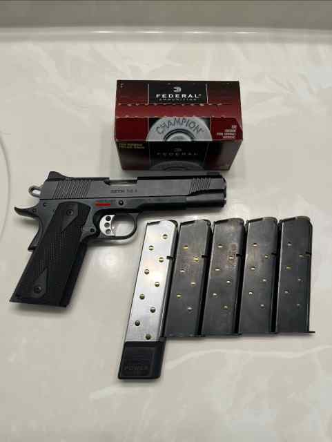Kimber 1911 Custom TLE II with Magazines and Ammo