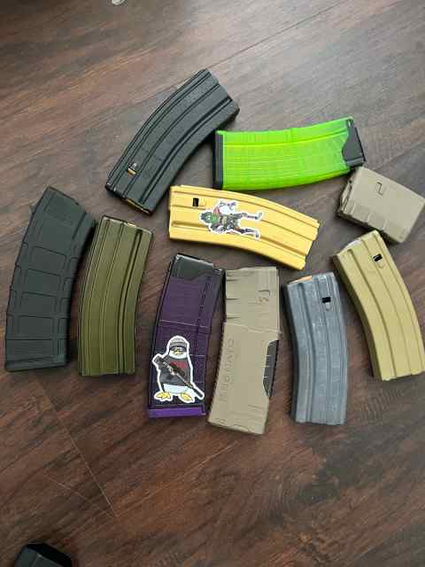 Ar 15 mags and ammo 
