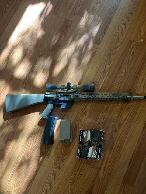 Psa 6.5 Grendel with leupold scope