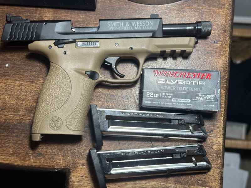 New Smith &amp; Wesson M&amp;P 22 Suppressor Ready