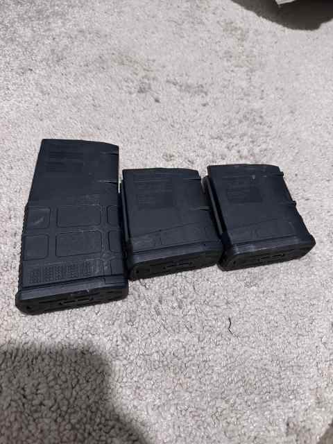 308 Pmags and various ammo