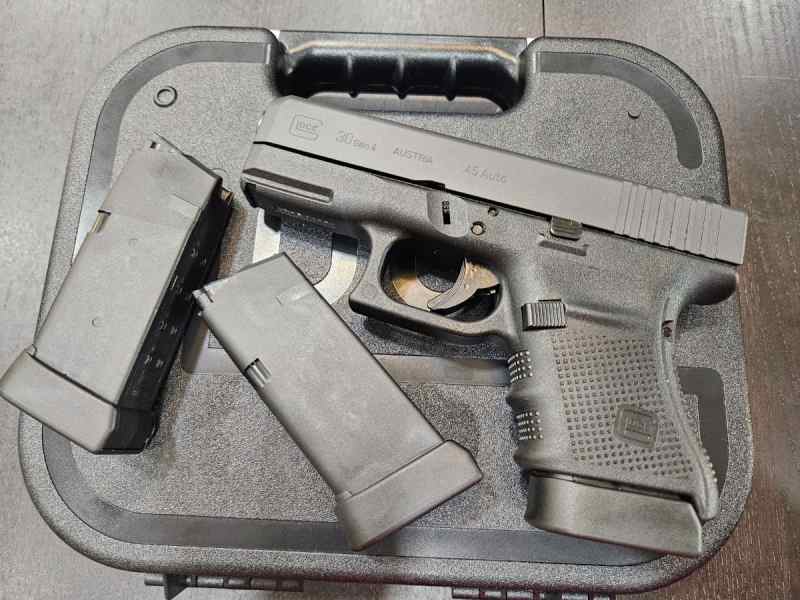 GLOCK 30 - G30 Gen4 .45 ACP Pistol