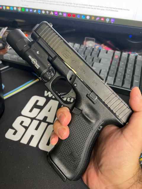 Glock 47 MOS 9mm w/ Surefire X300T-B &amp; 3 Mags
