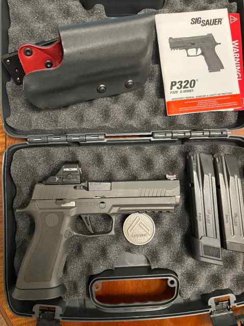 Sig P320 X5 Legion with extras 