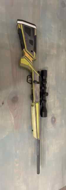 Savage 22 w/Boyd stock&amp; scope