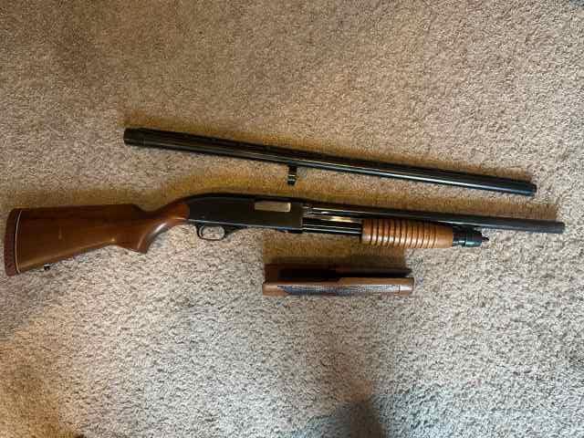 Winchester 1200 12 GA Used, Two Barrels