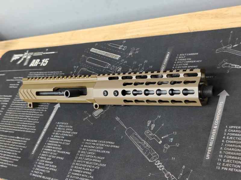 SIDE CHARGING 300BK AR upper 9&quot;