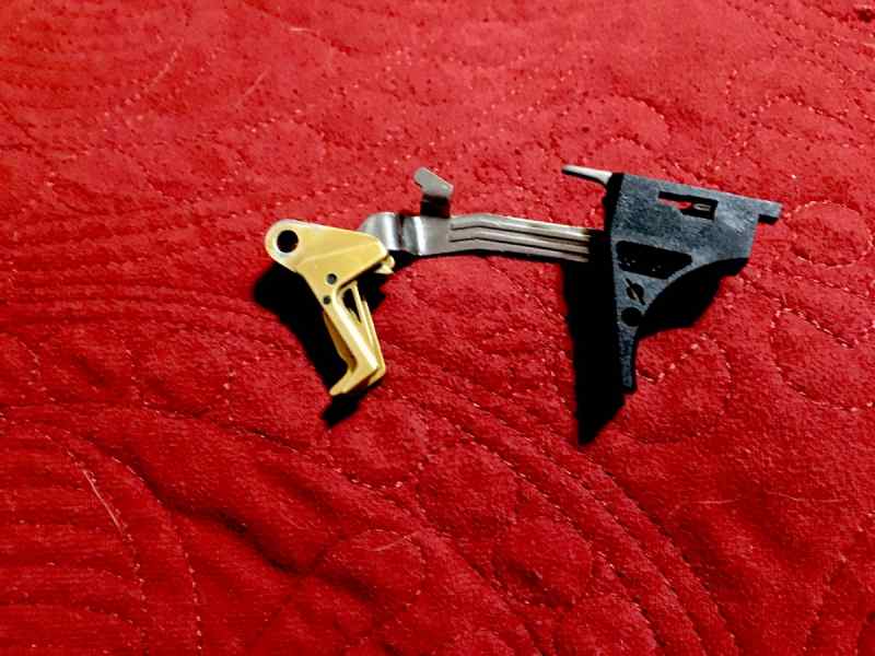 CMC Glock 43 48 Gold TiN Premier Match Trigger 