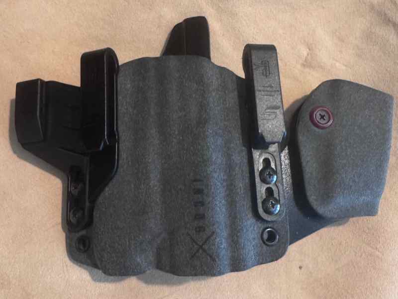 SAFARILAND INCOG X IWB HOLSTER w MAG CADDY G43X/48