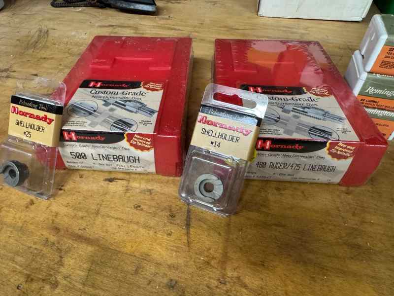 475 &amp; 500 Linebaugh Reloading Dies