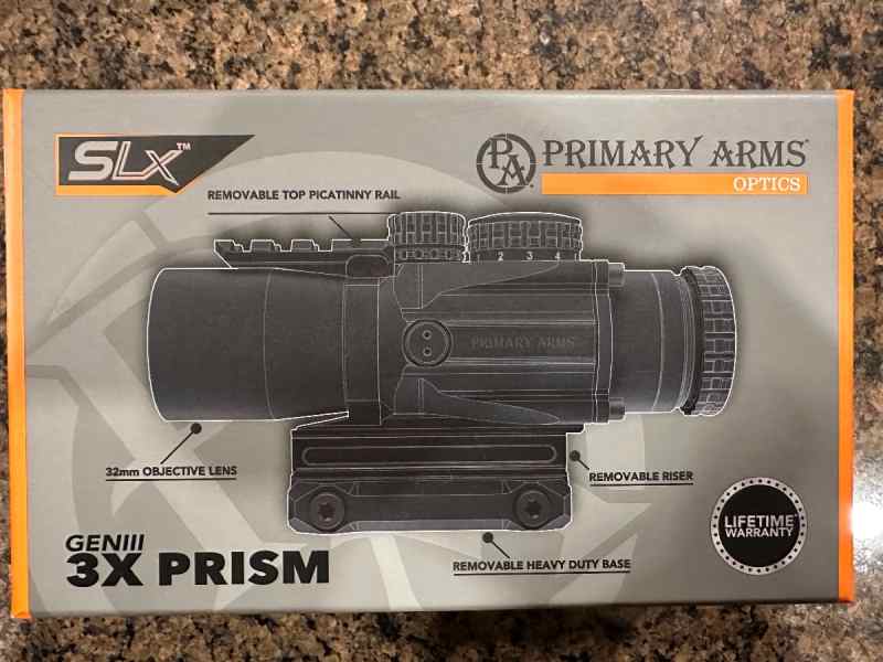 Primary arms SLx Prism 3x