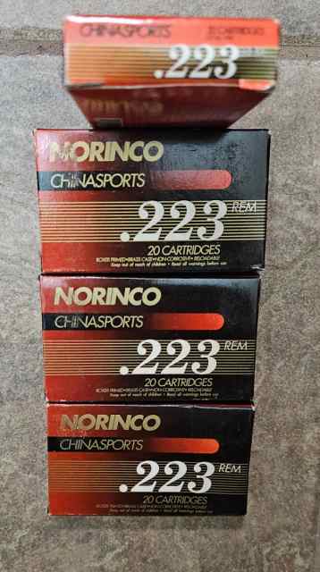 Chinese Import Norinco .223 AR15 Pre-ban Ammo RARE