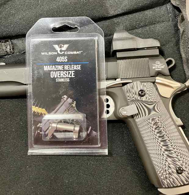 WC 1911 Oversize Mag Release 